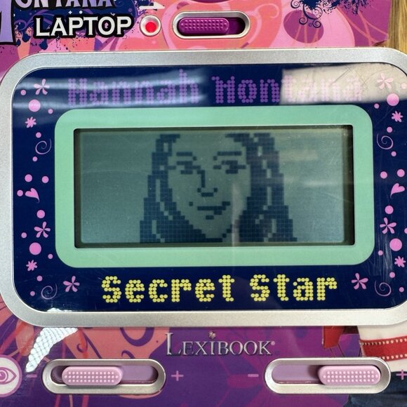 Rare Lexibook Disney Hannah Montana Bilingual Educational Laptop Toy Tested - Picture 6 of 10